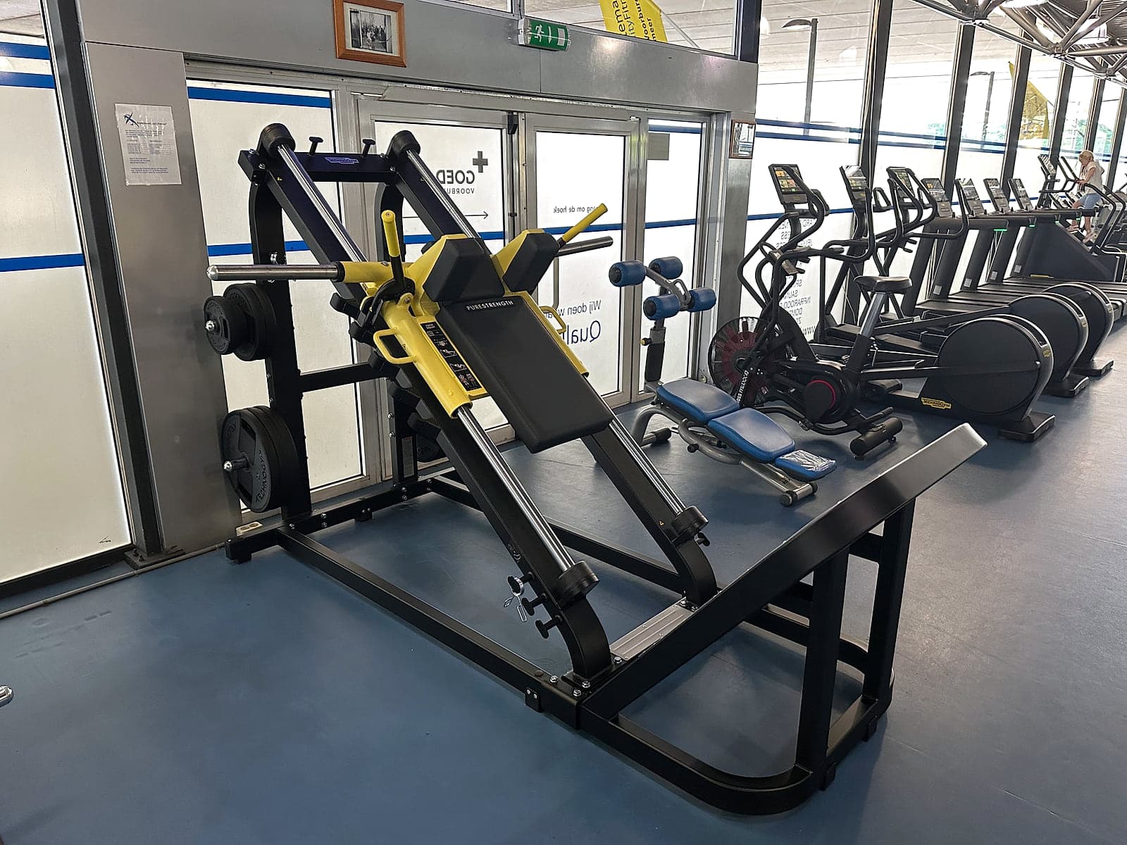 De fitnesszaal in Voorburg
